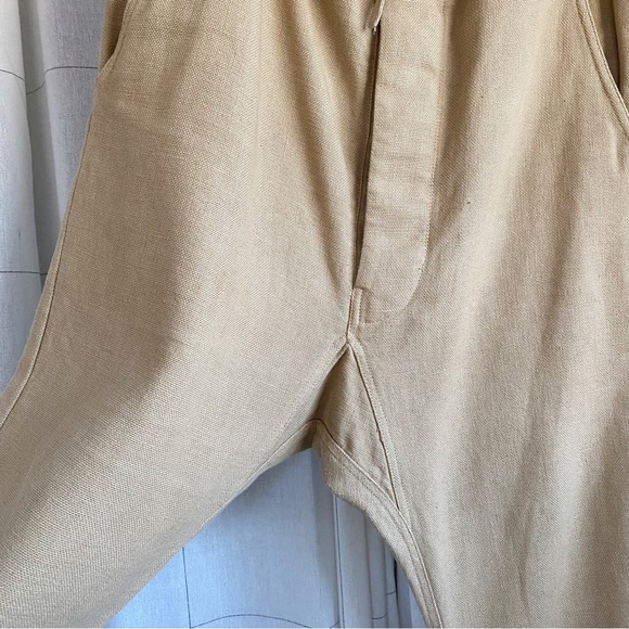 ❌SOLD❌ MATTEO Los Angeles Linen Cropped Pants - Picture 7 of 12